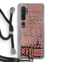 Marrakech Pink: Xiaomi Mi Note 10 Pro Transparant Hoesje met koord