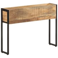 VidaXL Plantenbak 90x20x68 cm ruw mangohout