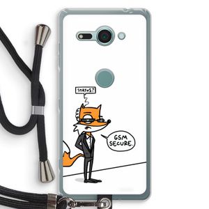 GSM secure: Sony Xperia XZ2 Compact Transparant Hoesje met koord