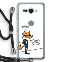GSM secure: Sony Xperia XZ2 Compact Transparant Hoesje met koord
