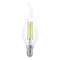 Lichtbron filament E14 tipkaars 350LM