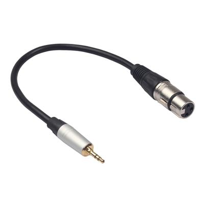 TC210KF183 3.5 mm male naar XLR female audio kabel lengte: 0.3 m
