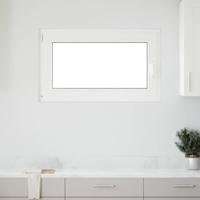 Kelderraam "RISOR" 100x70 cm draai-kiep DIN links antraciet