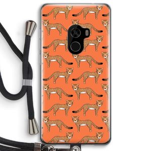 Cheetah: Xiaomi Mi Mix 2 Transparant Hoesje met koord
