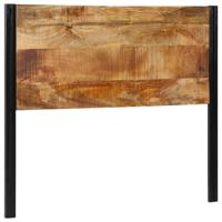 Hoofdeinde 120 cm massief hout mango en ijzer Hoofdeinde 120 cm massief hout mango en ijzer