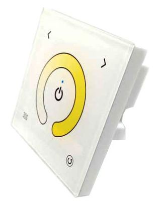 Touch panel Zwart 214-110 instellen kleur