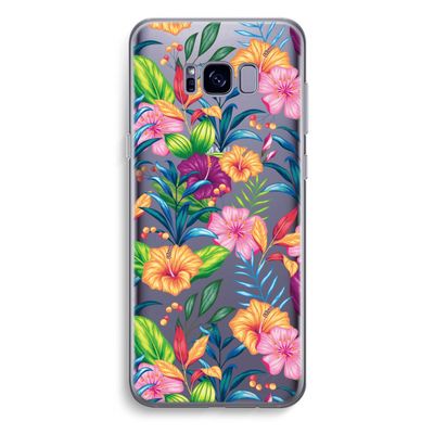 Tropisch 2: Samsung Galaxy S8 Plus Transparant Hoesje