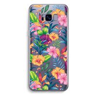 Tropisch 2: Samsung Galaxy S8 Plus Transparant Hoesje