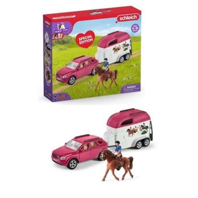 SCHLEICH - Auto met aanhanger - 72223 - Horse Club-assortiment