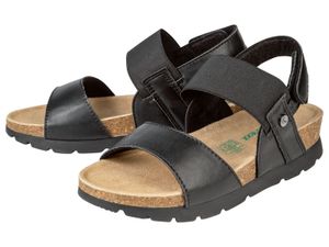 footflexx Dames sandalen (volwassene, 37, Zwart)