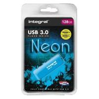 Integral INFD128GBNEONB3.0 USB flash drive 128 GB USB Type-A 3.2 Gen 1 (3.1 Gen 1) Blauw