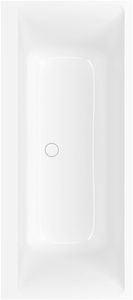 Villeroy & Boch Subway 3 0 inbouwbad met 2 ligzijdes 170x75cm glans wit alpin quaryl