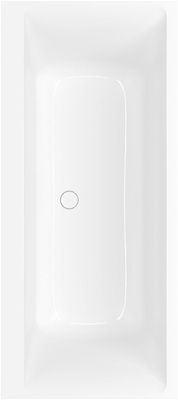 Villeroy & Boch Subway 3 0 inbouwbad met 2 ligzijdes 170x75cm glans wit alpin quaryl