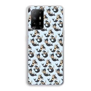 Zeemeermin: Oppo A94 5G Transparant Hoesje