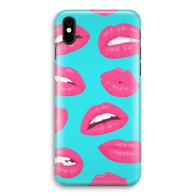 Bite my lip: iPhone Xs Volledig Geprint Hoesje
