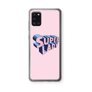 Superlady: Samsung Galaxy A31 Transparant Hoesje