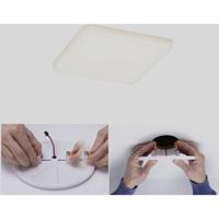 Paulmann 92394 EB Panel Veluna VariFit LED-inbouwlamp LED 8.50 W Satijn