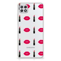 Samsung Galaxy A22 5G TPU bumper Lipstick Kiss - thumbnail