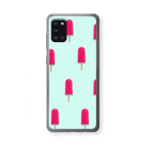 Waterijsje: Samsung Galaxy A31 Transparant Hoesje