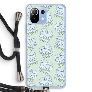 Octopussen: Xiaomi Mi 11 Lite Transparant Hoesje met koord