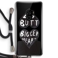 Big butt bigger heart: Xiaomi Mi Mix 2 Transparant Hoesje met koord