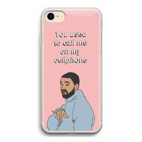 Hotline bling: iPhone 7 Transparant Hoesje