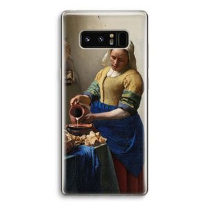 The Milkmaid: Samsung Galaxy Note 8 Transparant Hoesje