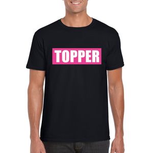 T-shirt Topper zwart heren 2XL  -