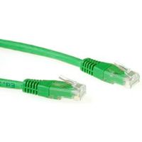 ACT Groene 1 meter LSZH U/UTP CAT6 patchkabel met RJ45 connectoren ACT Groene 1 meter LSZH U/UTP CAT6 patchkabel met RJ45 connectoren