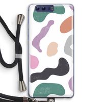 Memphis Shapes: Honor 9 Transparant Hoesje met koord
