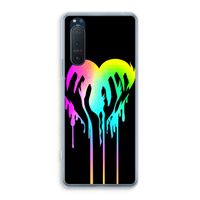Hold My Heart: Sony Xperia 5 II Transparant Hoesje