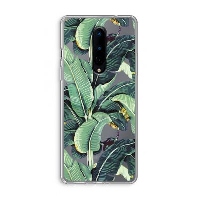 Bananenbladeren: OnePlus 8 Transparant Hoesje
