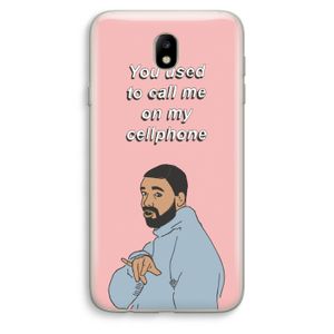 Hotline bling: Samsung Galaxy J7 (2017) Transparant Hoesje