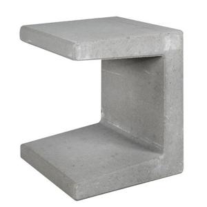 U-element grijs 40x40x50 cm - Gardenlux