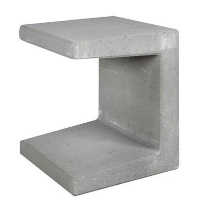 U-element grijs 40x40x50 cm - Gardenlux