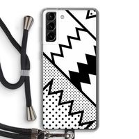 Pop Art #5: Samsung Galaxy S21 Plus Transparant Hoesje met koord