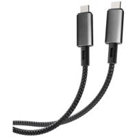 Vivanco 64015 USB-kabel USB4 Gen 2x2 2 m USB C Zwart - thumbnail