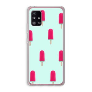 Waterijsje: Samsung Galaxy A51 5G Transparant Hoesje