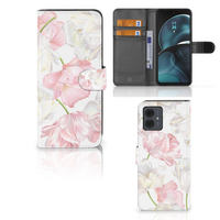 Motorola Moto G14 Hoesje Lovely Flowers - thumbnail