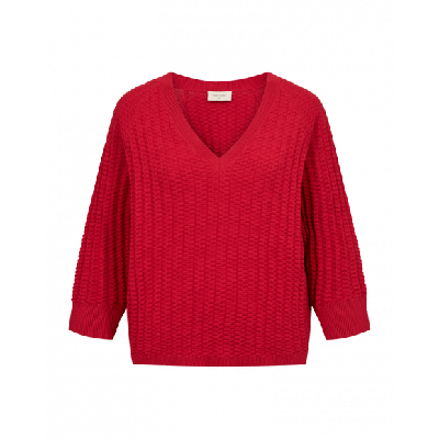 FreeQuent - Rood | Dames | Trui | Rood | S | regular | Kamst mode