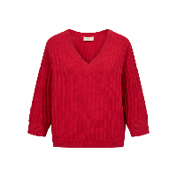 FreeQuent - Rood | Dames | Trui | Rood | S | regular | Kamst mode