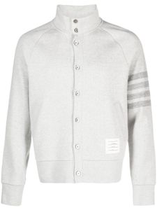 Thom Browne sweat à détails rayés - Gris