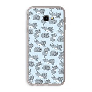 Poezen: Samsung Galaxy J4 Plus Transparant Hoesje