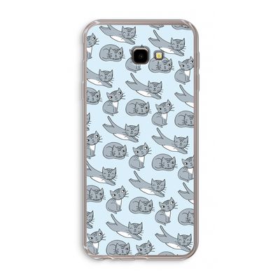 Poezen: Samsung Galaxy J4 Plus Transparant Hoesje