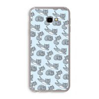 Poezen: Samsung Galaxy J4 Plus Transparant Hoesje