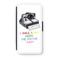 Smile: iPhone 7 Flip Hoesje