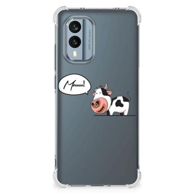 Nokia X30 Stevig | Bumper Hoesje | Cow Nokia X30 Stevig | Bumper Hoesje | Cow