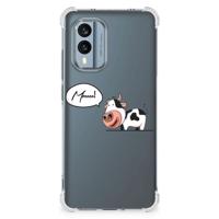 Nokia X30 Stevig | Bumper Hoesje | Cow
