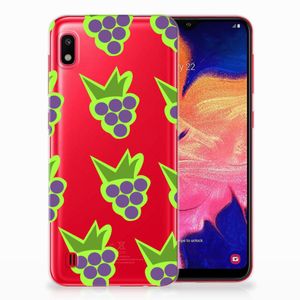 Samsung Galaxy A10 Siliconen Case Druiven