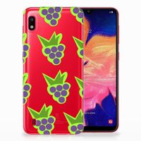 Samsung Galaxy A10 Siliconen Case Druiven